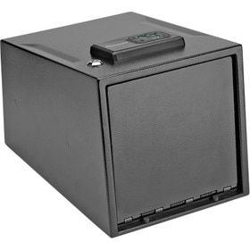 Hornady 2 Gun Keypad Vault features a removable shelf and room for multiple pistols or other valuables
